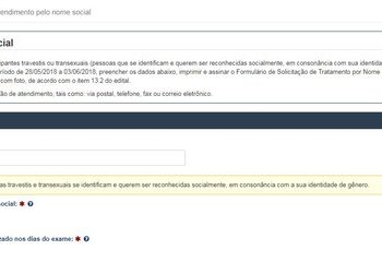 Enem 2018: atendimento por nome social deve ser solicitado a partir desta segunda (28)