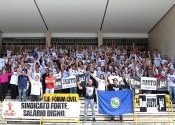 Servidores do judiciário realizam nova paralisação nesta quarta-feira