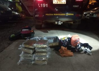 Homem é preso transportando mais de 10kg de drogas na BR-230, em Marabá