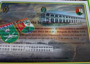 Polícia Civil recebe representantes do Exército Brasileiro em Porto de Moz