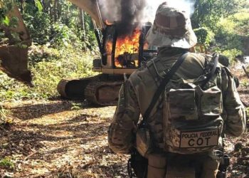 Operação desarticula garimpo e comércio ilegal de ouro em área indígena