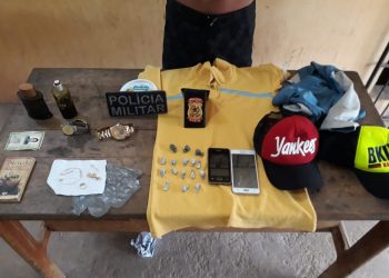 Polícias Civil e Militar prendem integrante de facção por assalto e tráfico de drogas em Alenquer