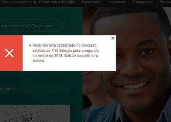 Falha do MEC barra inscrição de alunos do Fies no segundo semestre