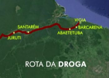 Pará tem se tornado uma nova rota para o tráfico internacional de drogas, segundo a PF