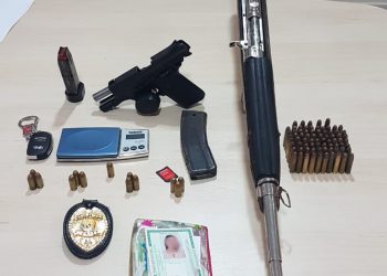 Homem é flagrado com armamentos pesados em Santa Maria do Pará