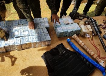 Polícia encontra em matagal parte do dinheiro roubado do aeroporto de Tucuruí