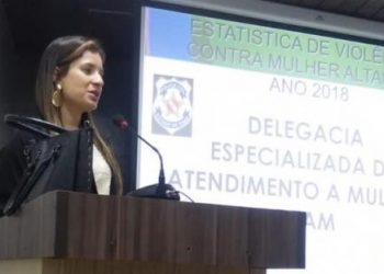 Delegada da Polícia Civil participa de encontro para tratar da implantação de Patrulha Maria da Penha em Altamira