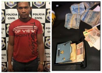 Polícia Civil prende suspeito de tráfico de drogas e lavagem de dinheiro