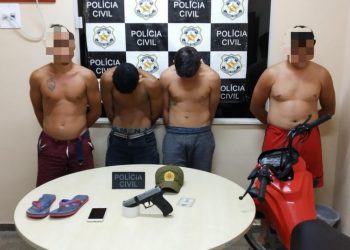 Dois homens são presos e dois adolescentes apreendidos suspeitos de praticarem assalto em Alenquer