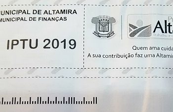 Menos de 30% dos altamirenses pagaram o IPTU e a taxa de resíduos sólidos em 2018