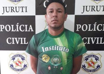 Polícia cumpre mandado de prisão contra homem pelo crime de homicídio, em Juruti