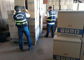 Sefa apreende 65 mil carteiras de cigarro sem nota fiscal em Marabá