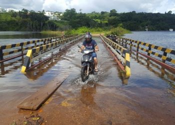 Fortes chuvas castigam Altamira e BR-230