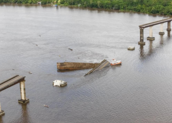 Detran reforça sinalização na Alça Viária após queda da ponte do Moju