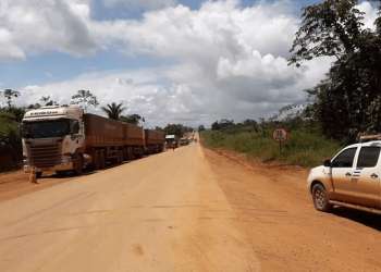 Governo Federal promete concluir obras de pavimentação da BR-163