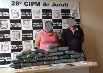 Em Juruti, casal é preso por tráfico de drogas e criança que estava com eles é encaminhada ao Conselho Tutelar