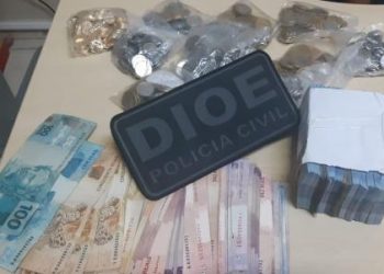 Polícia prende suspeitos e recupera parte do dinheiro furtado de agência bancária