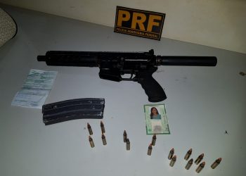 Mulher é presa com fuzil em Altamira