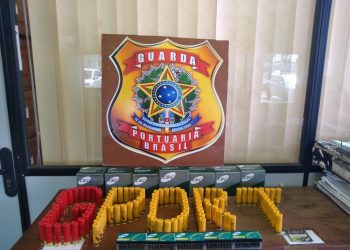 Quase 500 munições são apreendidas pela Guarda Portuária durante revista no porto de Santarém