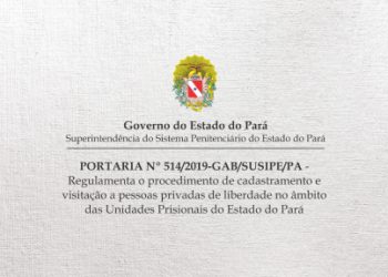 Susipe regulamenta nova portaria com regras para visitas em unidades prisionais