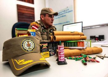 Bombeiros intensificam fiscalizações em lojas que comercializam fogos de artificio