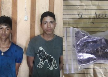 Dupla é presa após receber encomenda de droga em garimpo de Itaituba