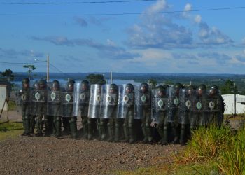 51º BIS realiza operação de adestramento na usina de Belo Monte