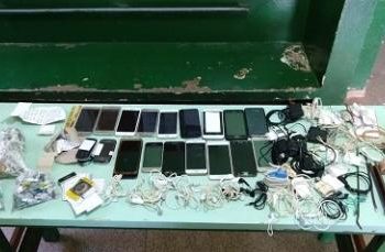 Polícia Civil apreende aparelhos celulares utilizados por membros de organizações criminosas recolhidos em presídio de Tucuruí