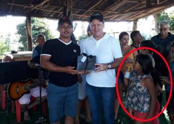 Secretário de Educação de Altamira aparece em foto com criança portando uma lata de cerveja; PMA se pronuncia sobre o caso