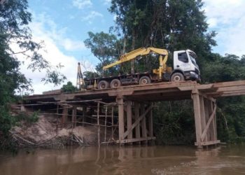 Marinha pede relatório sobre construção de ponte ilegal no rio Jamanxim em Itaituba