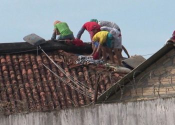 Agentes da Força-Tarefa de Intervenção Penitenciária chegam a Altamira após treinamento