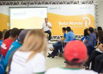 Lars Grael em Altamira para o lançamento do Projeto Belo Monte Comunidade