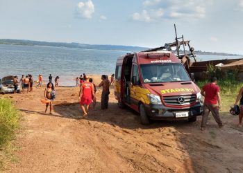 Bombeiros são acionados após afogamento na praia do Pepino, em Altamira