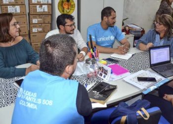 Seduc e Unicef discutem implantação de centro educacional para refugiados