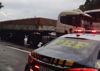 Mais de 8 mil caixas de cerveja são apreendidas durante fiscalização da PRF na BR-230, em Altamira