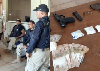 PRF apreende grande quantidade de ouro e uma pistola durante abordagem em Itaituba