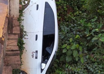 Motorista perde o controle e cai em ponte na BR-230