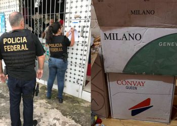 Operação investiga crime de contrabando de cigarros no Pará e no Ceará