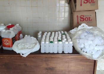 Dono de farmácia é preso em flagrante por adulterar álcool em gel no interior do PA; saiba como denunciar