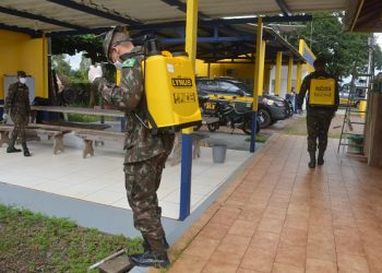 51º BIS continua plena luta contra o coronavírus