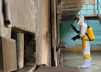 Casas penais do Pará passam por desinfecção diária para prevenção ao Covid-19, diz Seap