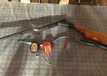 Dupla é presa por ameaça de violência doméstica e posse ilegal de arma de fogo em Altamira, no Pará