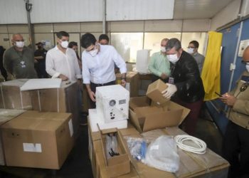Altamira receberá 3 respiradores dessa primeira remessa que chegou da China