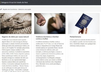 Polícia Civil do Pará disponibiliza registro de óbito por causa natural em Delegacia Virtual