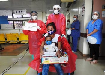 Criança de 1 ano e cinco meses vence a Covid-19 no Hospital Regional Público da Transamazônica