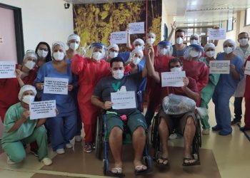 Hospital Regional de Altamira registra mais altas de pacientes de Covid-19