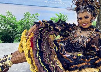 Candidata paraense que sofreu racismo vence concurso nacional de miss junina