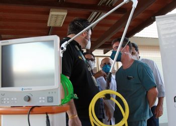 Hospital Regional da Transamazônica recebe mais dez respiradores pulmonares