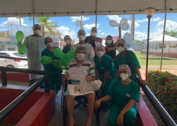 Covid-19: Primeiro paciente do Hospital de Campanha de Altamira recebe alta.