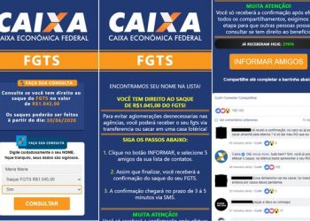 Golpe com saque emergencial do FGTS atinge mais de 100 mil no WhatsApp